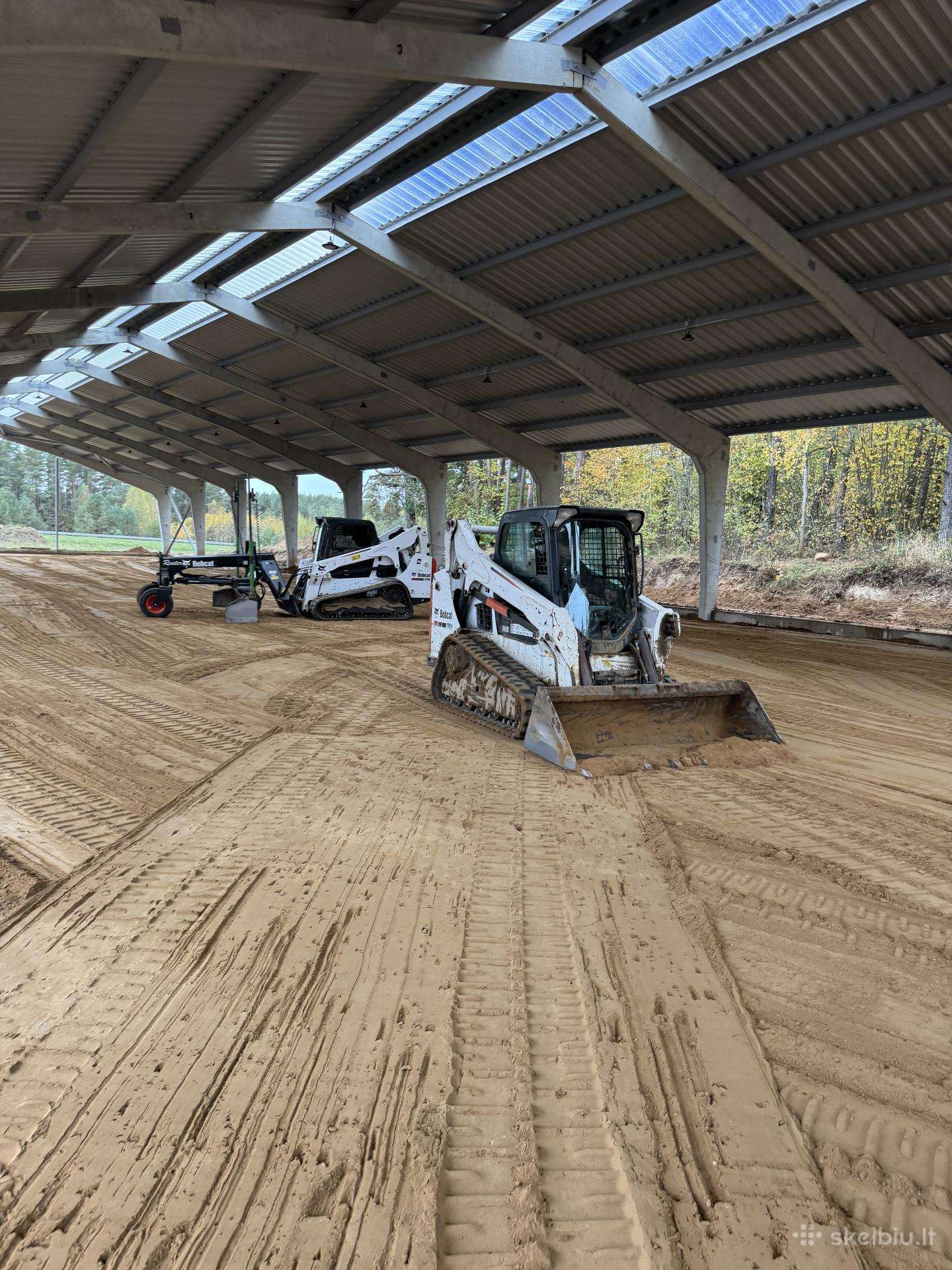 Bobcat T770, statybos transporto nuoma