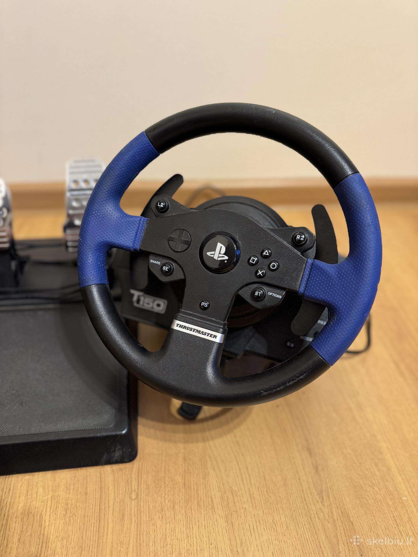 Thrustmaster T150 vairas su pedalais (Playstation