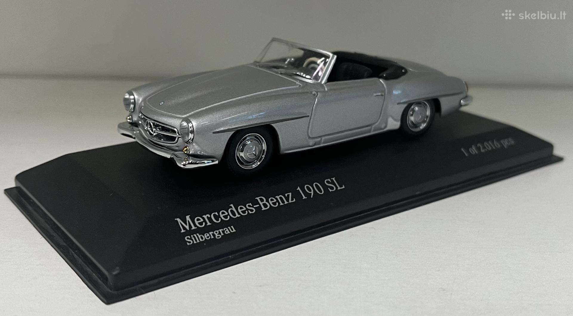 Kolekciniai modeliukai-mercedes 190sl