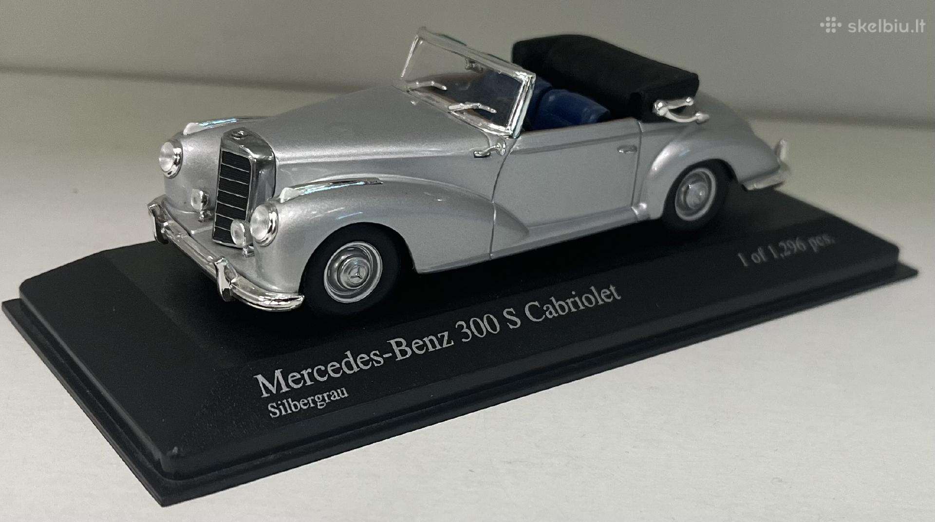 Kolekciniai modeliukai-mercedes 300s