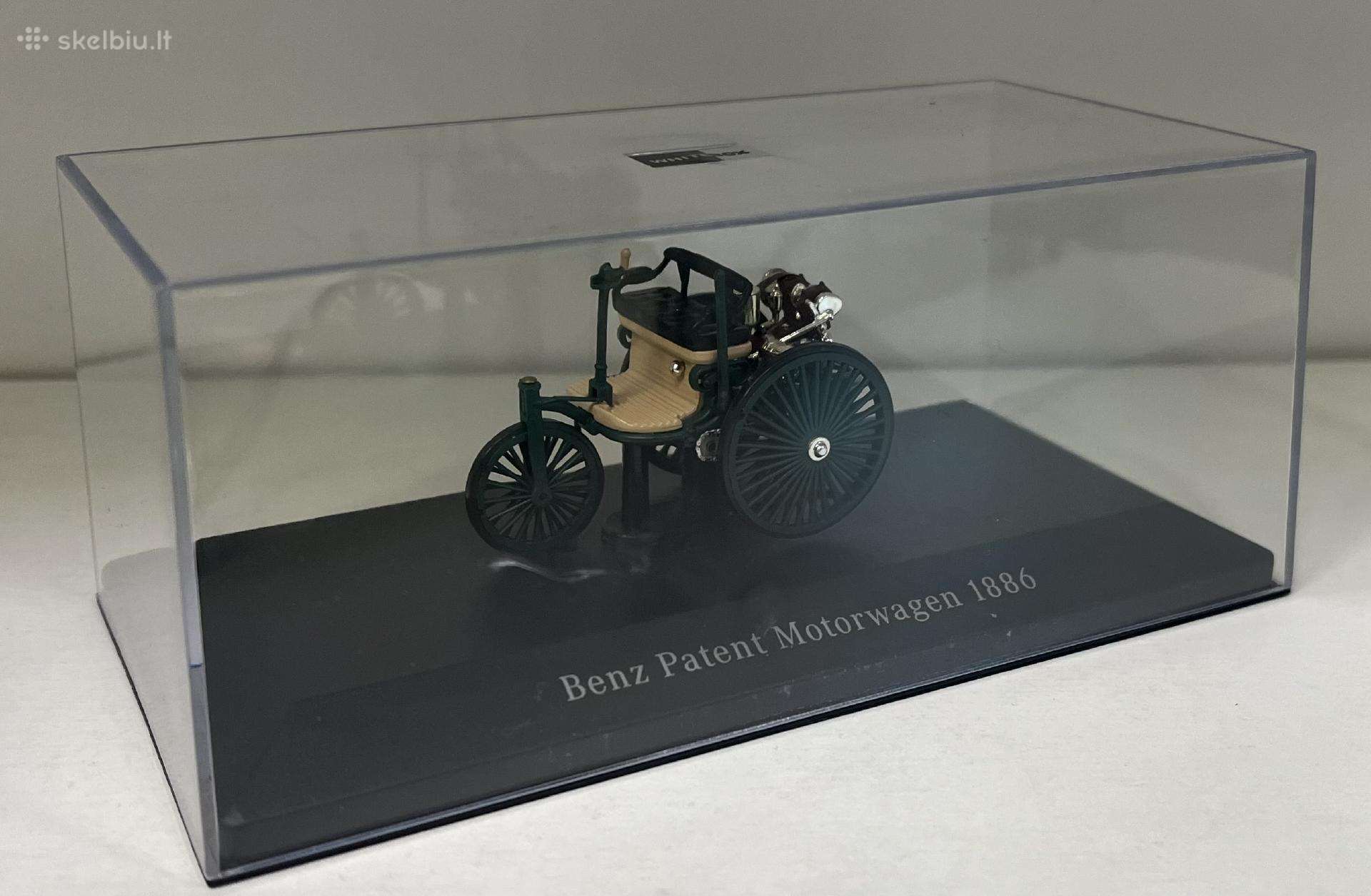 Kolekciniai modeliukai-mercedes benz motorwagen