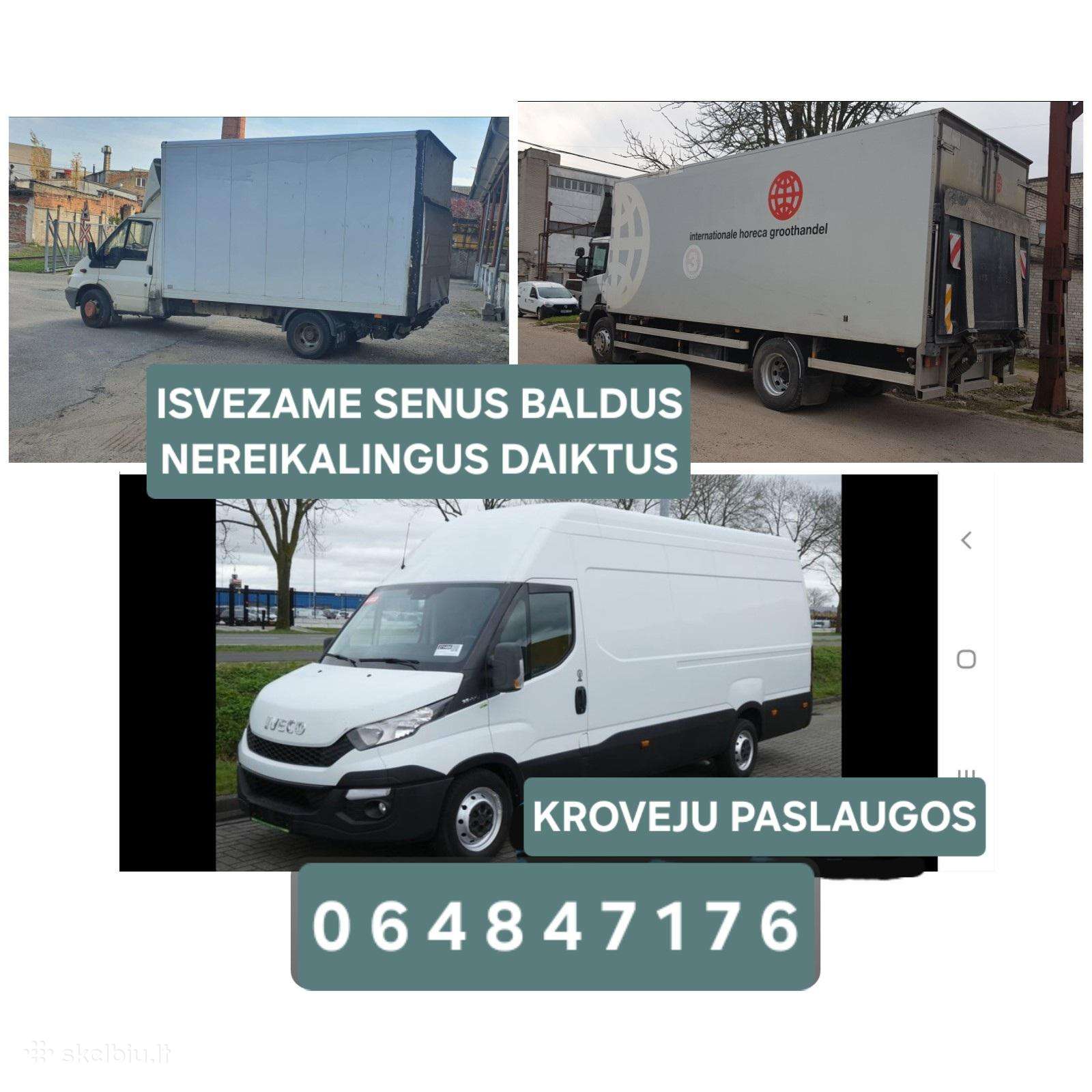 Kroviniu pervezimas Perkraustymas Kroveju pagalba