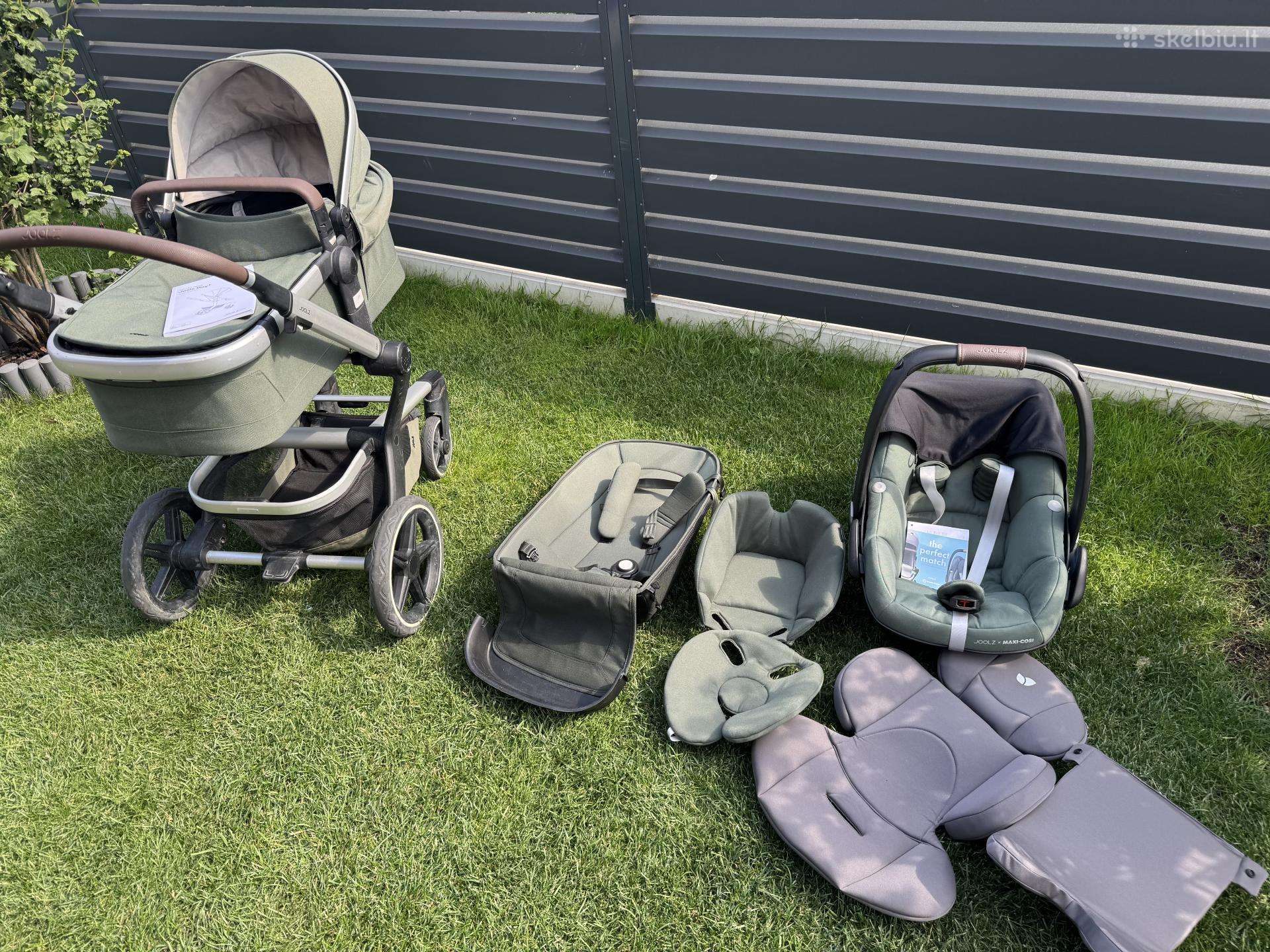 Joolz Day+ vežimėlio komplektas (3in1)