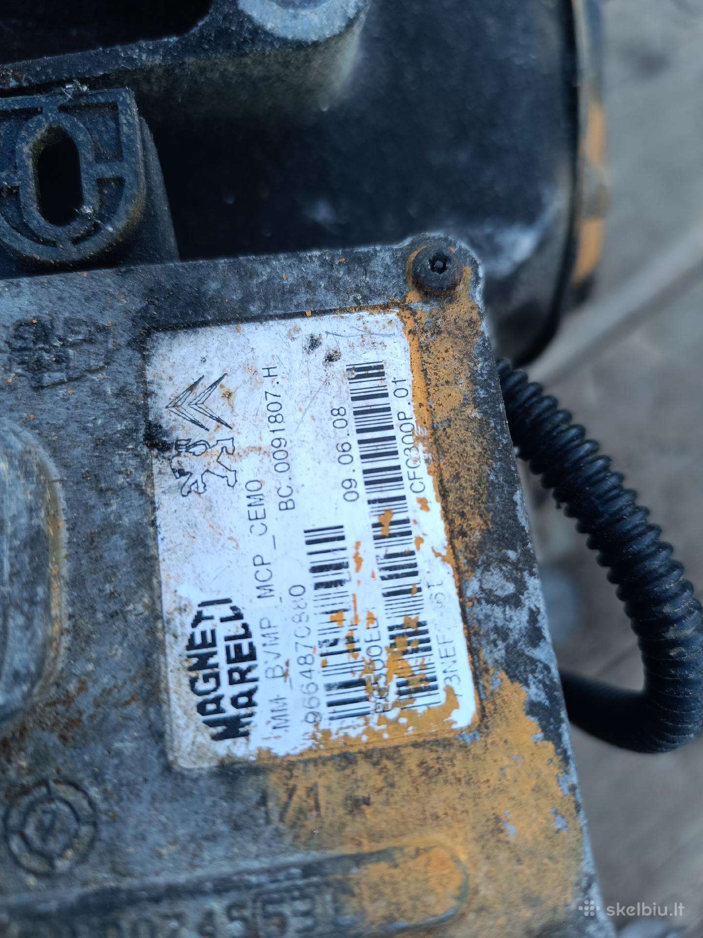 Citroen C4 Picasso gearbox