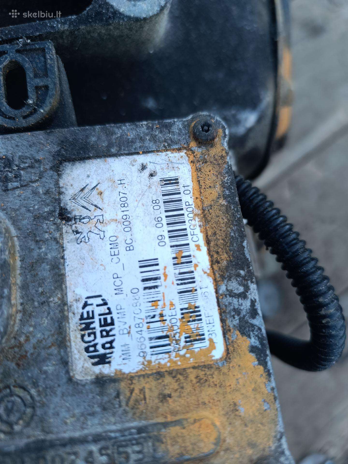 Citroen C4 Picasso gearbox