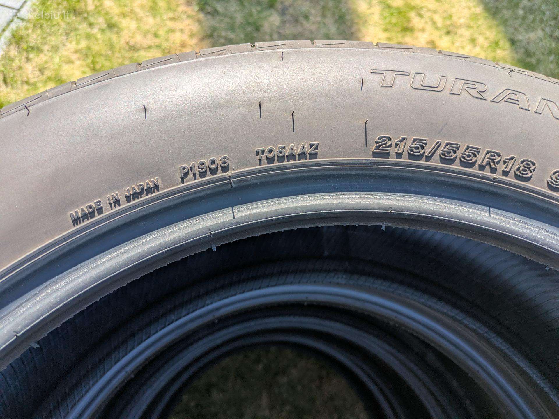 Bridgestone, летние 215/55 R18