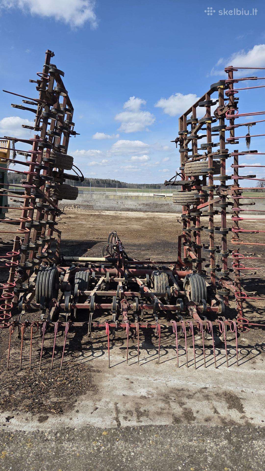 Vaderstad 800, kultivatoriai,akėčios