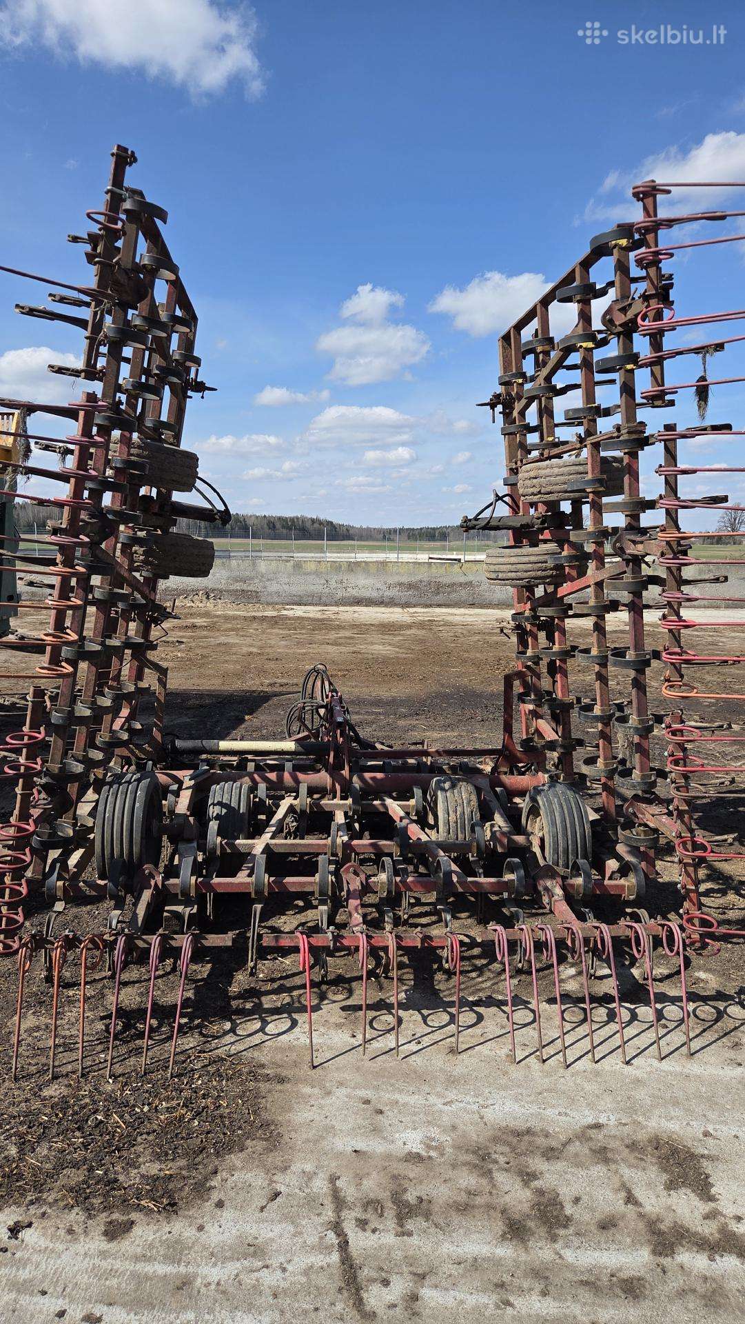 Vaderstad 800, kultivatoriai,akėčios
