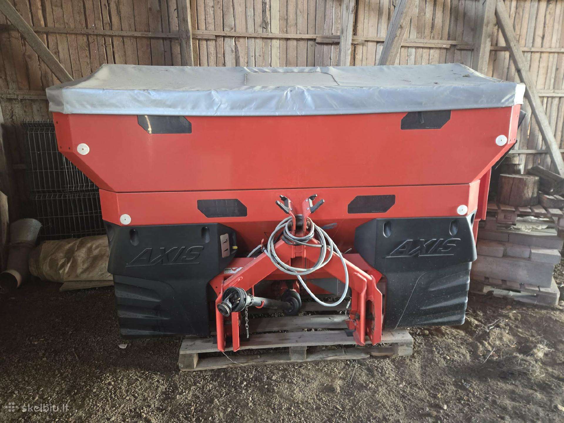 Rauch AXIS 30.1 W, spreaders