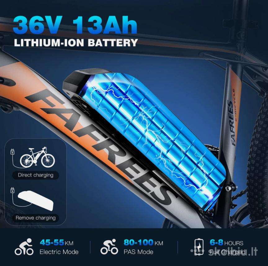 Elektrinis dviratis FAFREES 26″