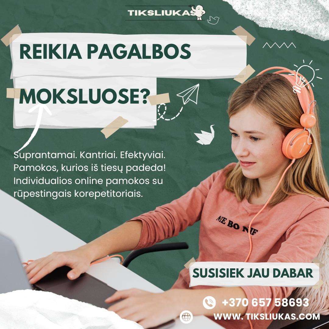 Korepetitorius Už Geriausią Kainą