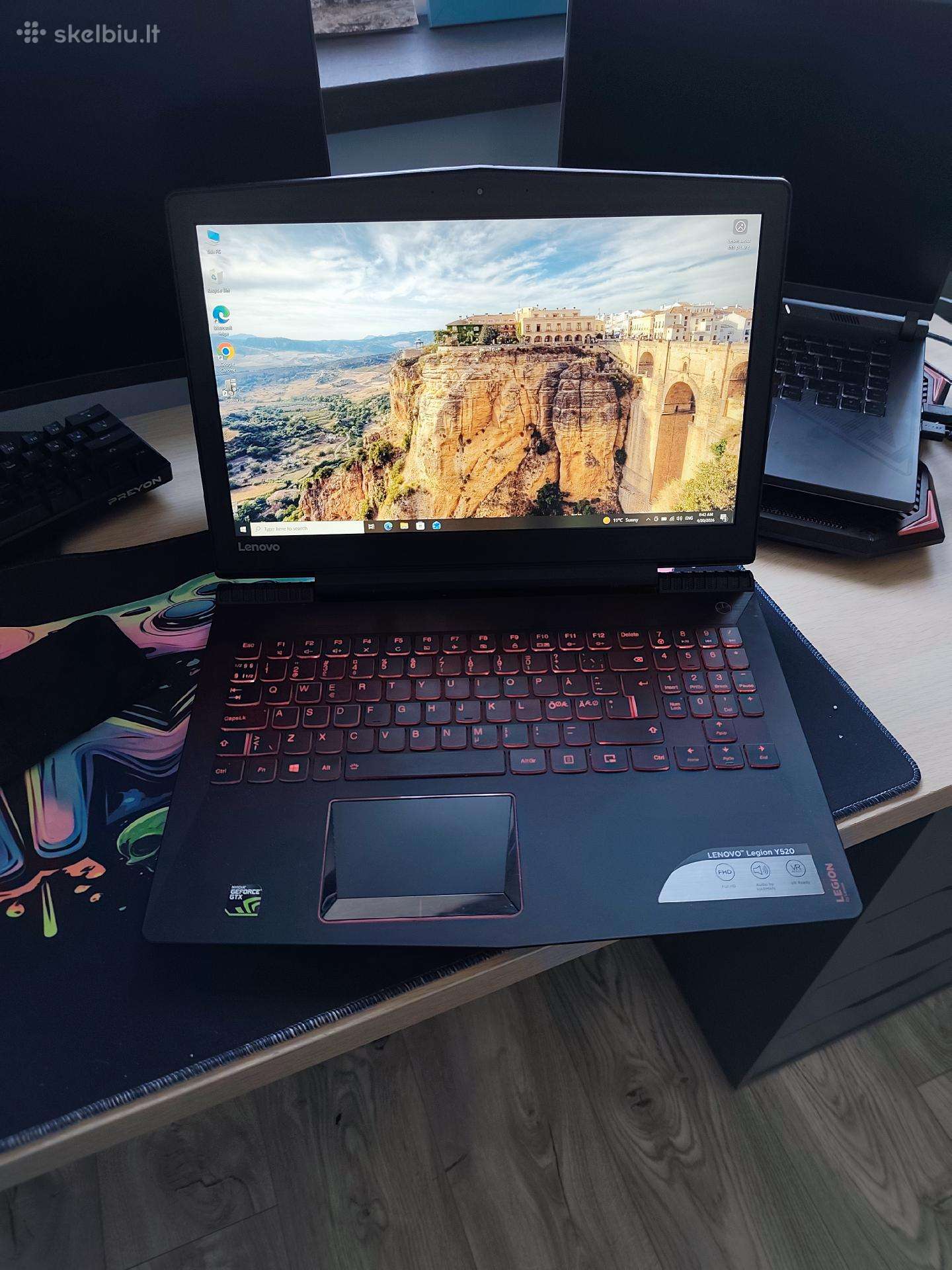 LenovoY520i5-7300hq16gbRAM500SSDGtx10603gb