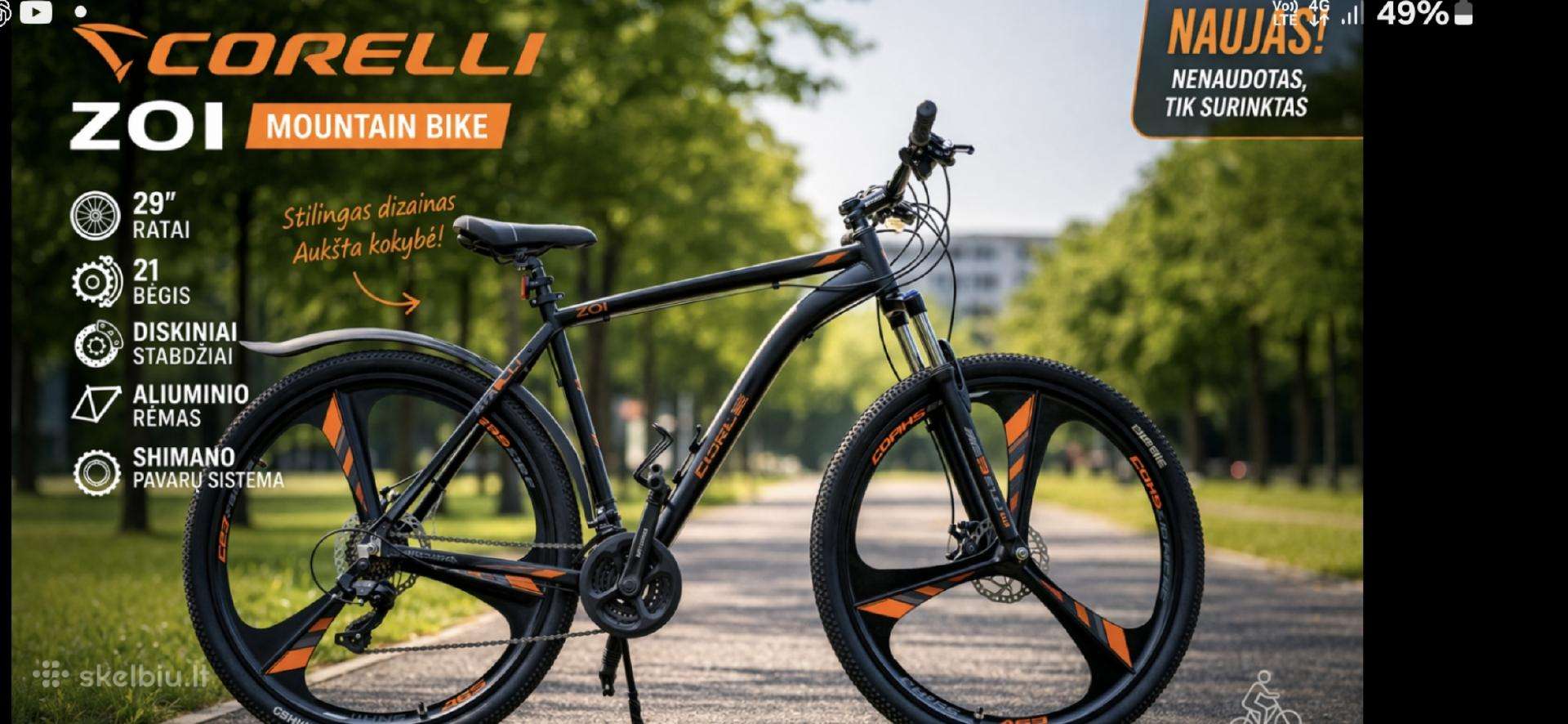 Mountain bike Corelli 29″