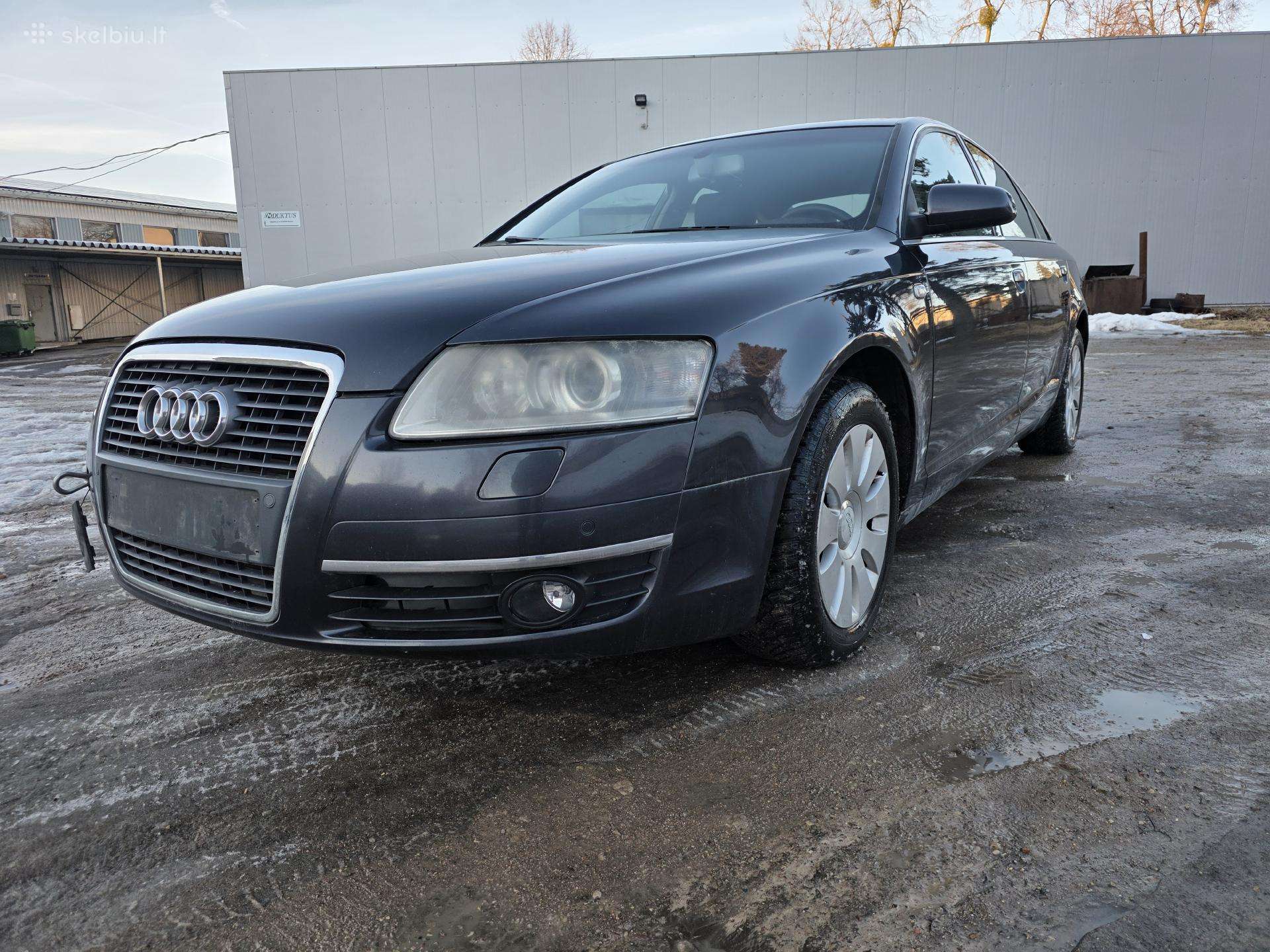 Audi A6 C6 dalimis 2.0 tfsi 125kw Bpj A6 dalys