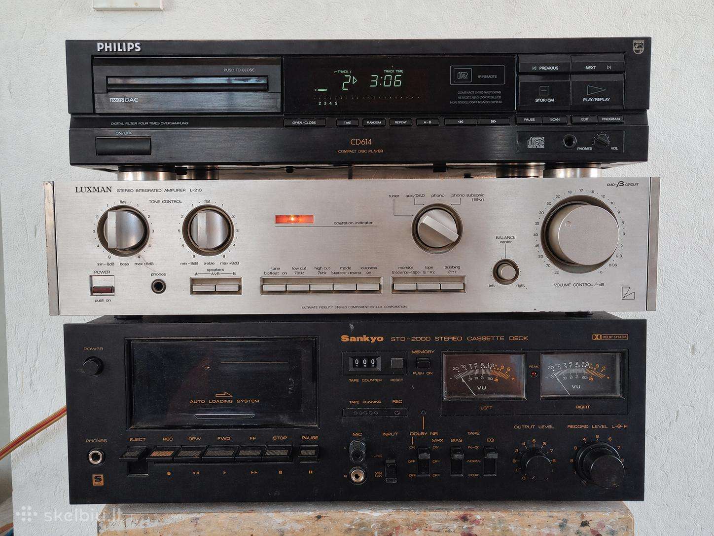 Klasikinis stiprintuvas Luxman L210
