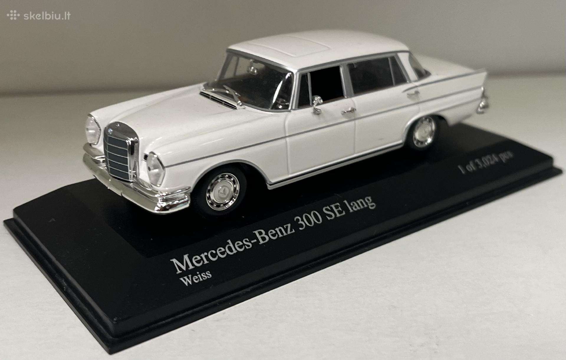 Kolekciniai modeliukai-mercedes Bemz 300se