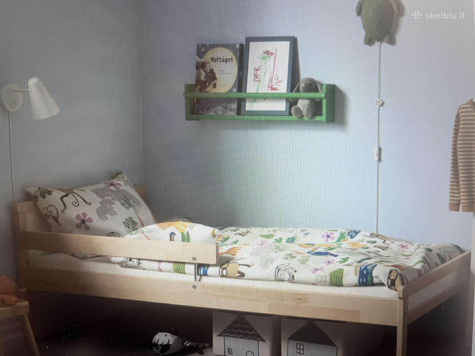 Ikea vaikiškos lovos su čiužiniais (2 vnt.)