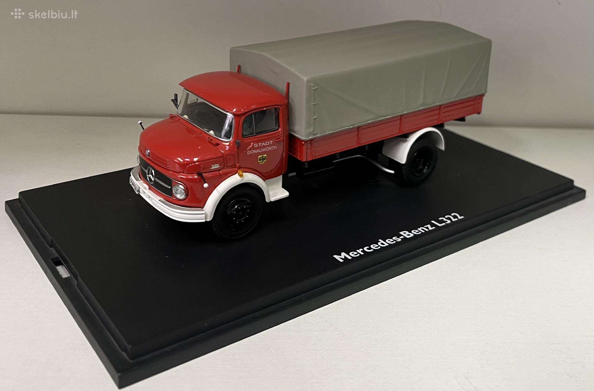 Kolekciniai modeliukai-mercedes Benz L322