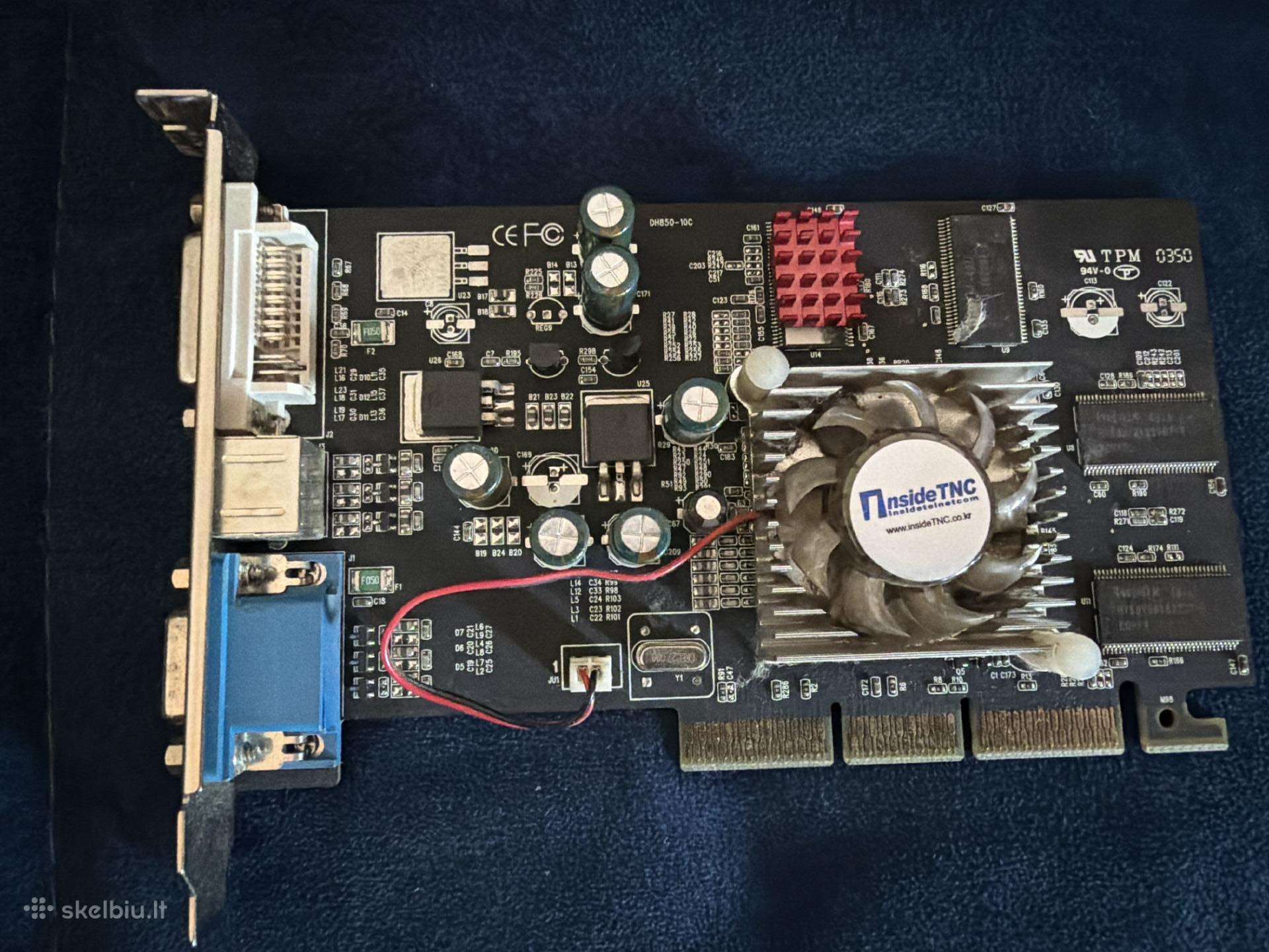 Nvidia Geforce Fx5200 / Fx5500 128mb Agp vaizdo