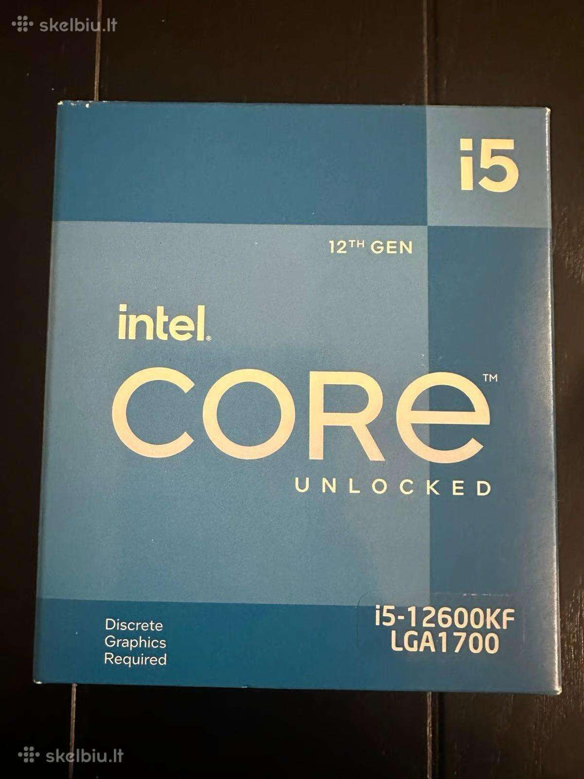 Parduodu Cpu Intel 12600kf