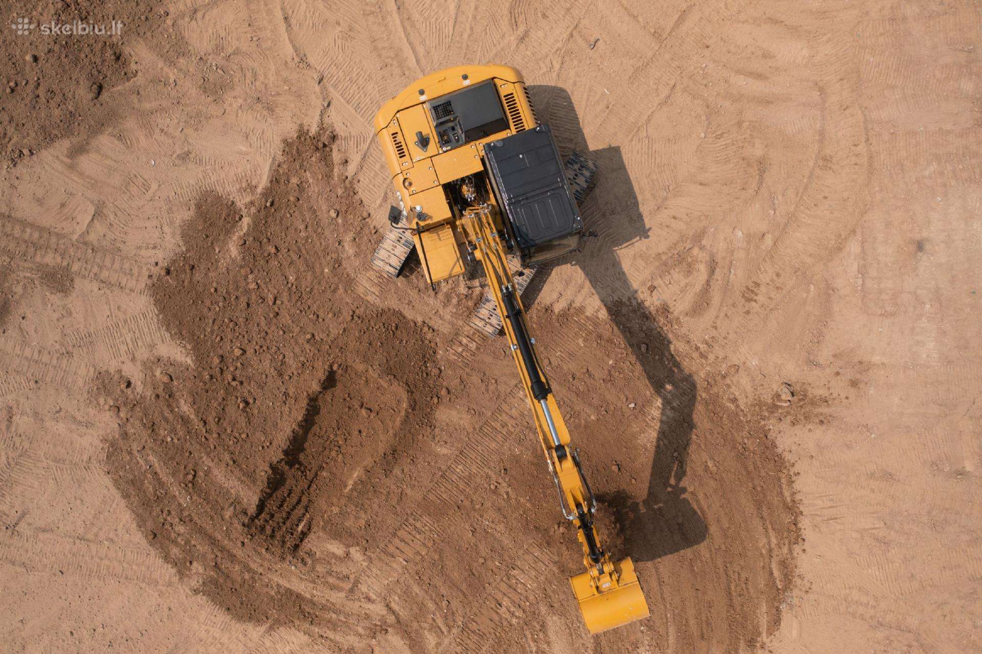Cat 313 GC, прокат строительного транспорта