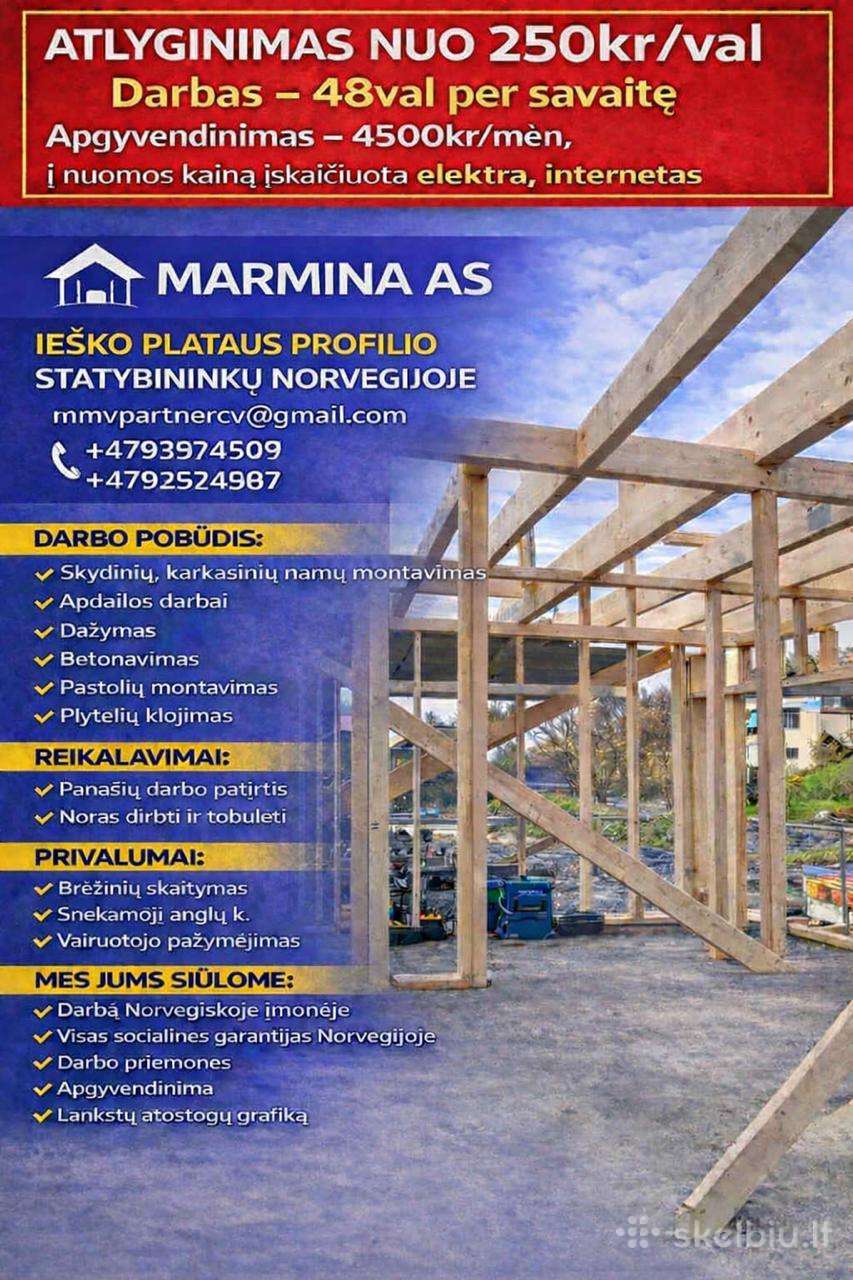 Marmina As Siulo Darba Norvegijoje