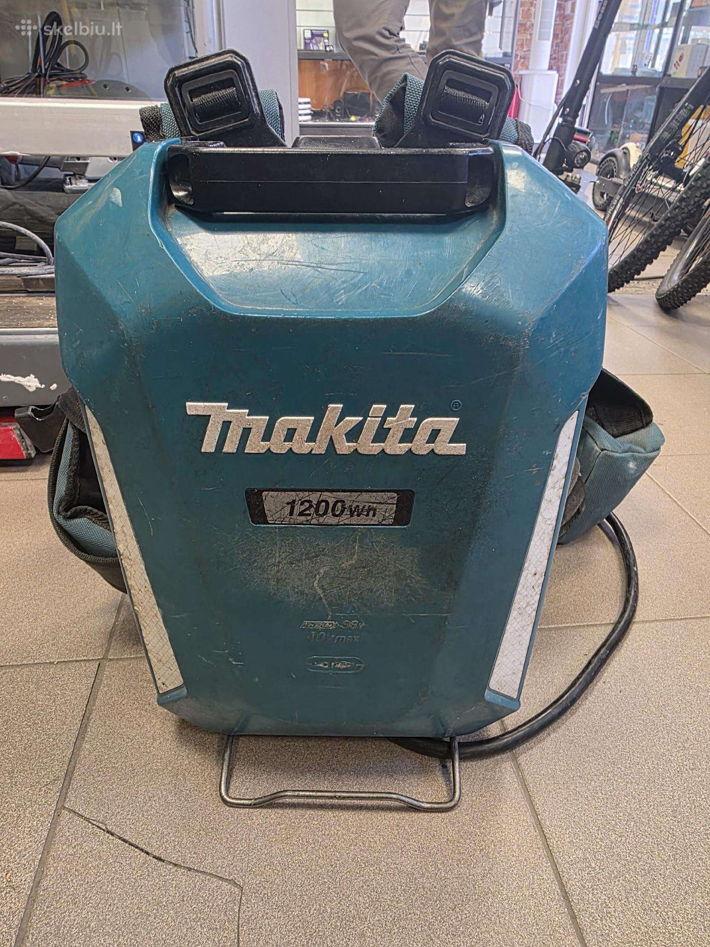 Makita Pdc1200 kuprinė-akumuliatorius (1200 Wh)