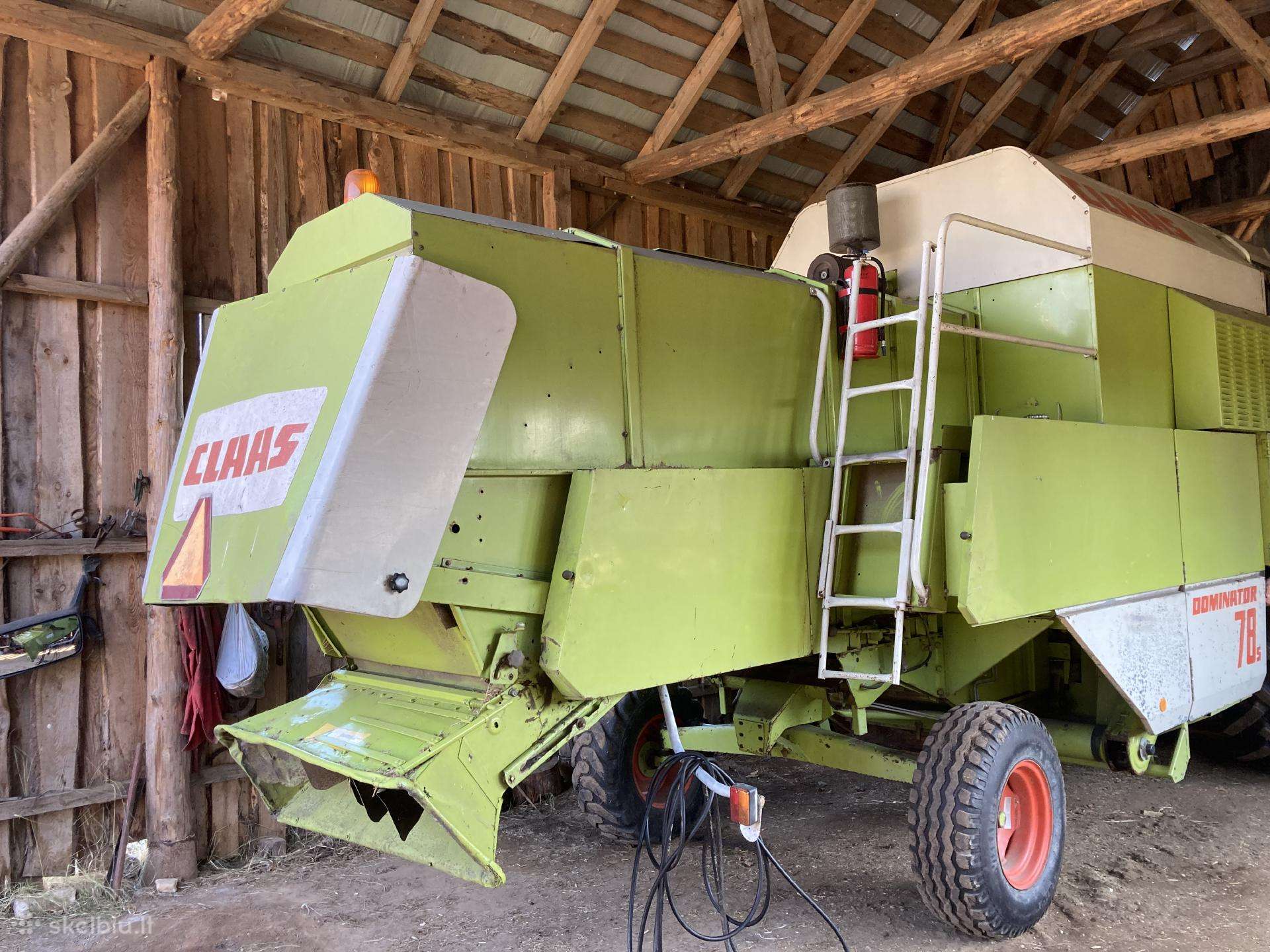 Claas DOMINATOR 78s, combine harvesters