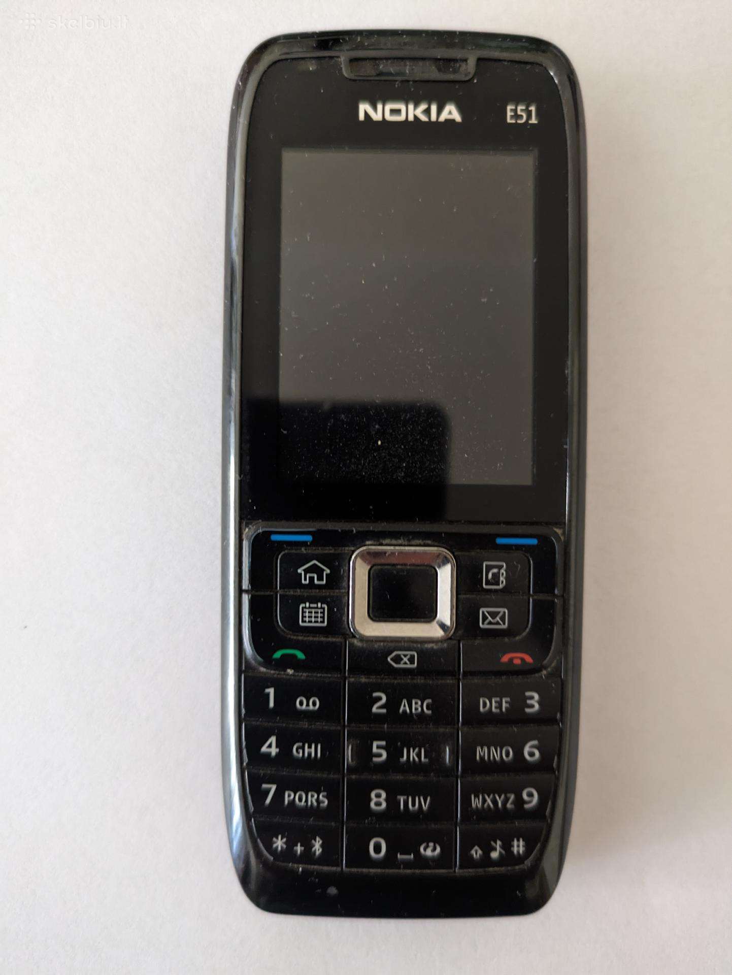 Nokia E51 mobilus telefonas