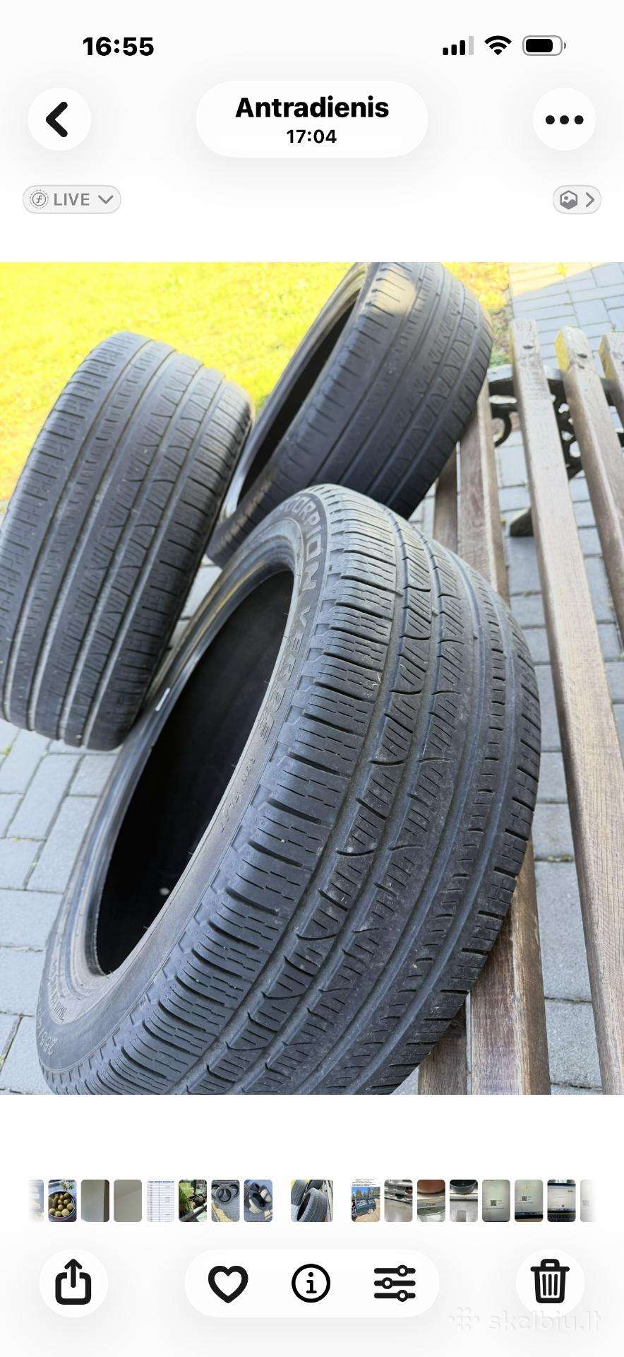 Pirelli, всесезонные 255/45 R20