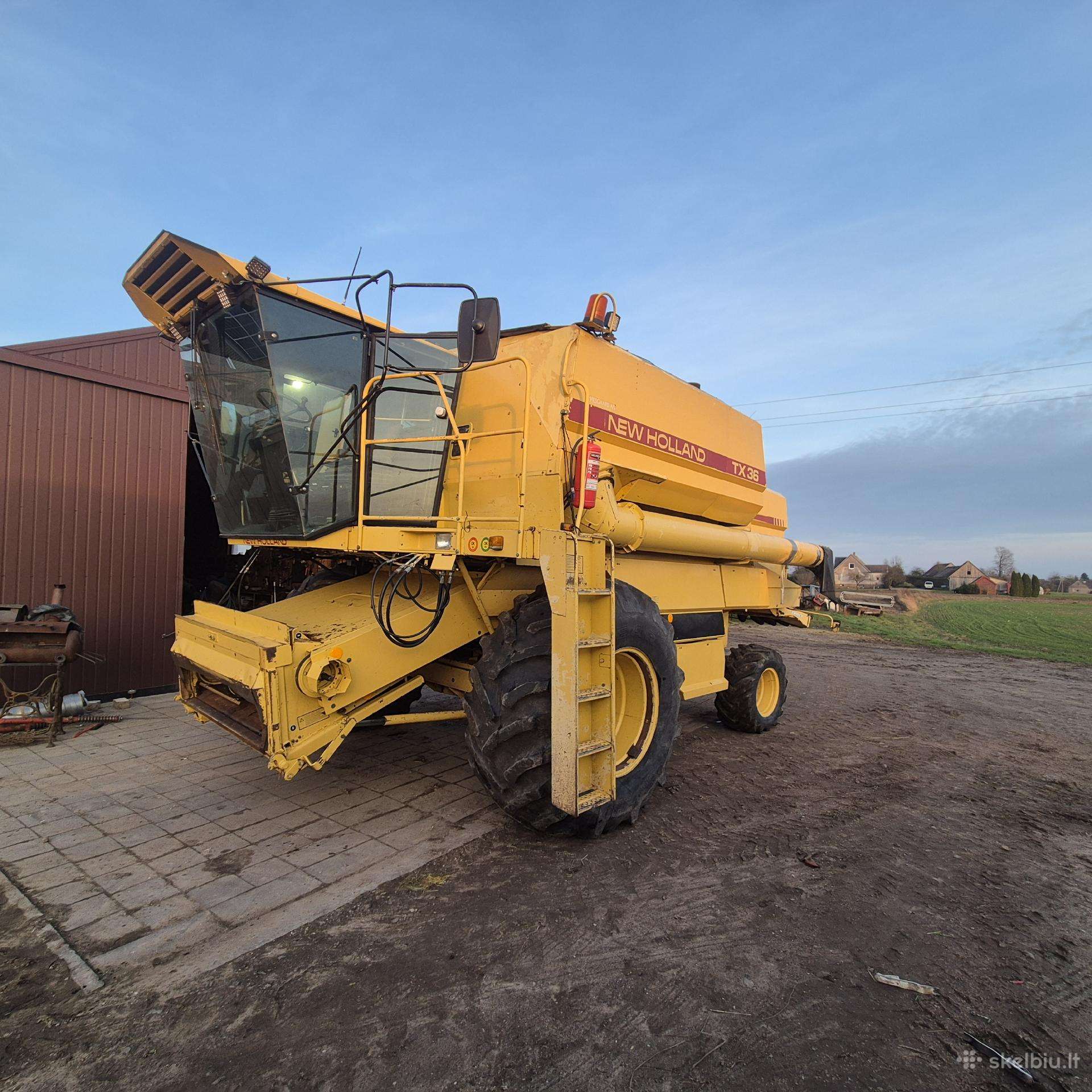 New Holland 36, комбайны