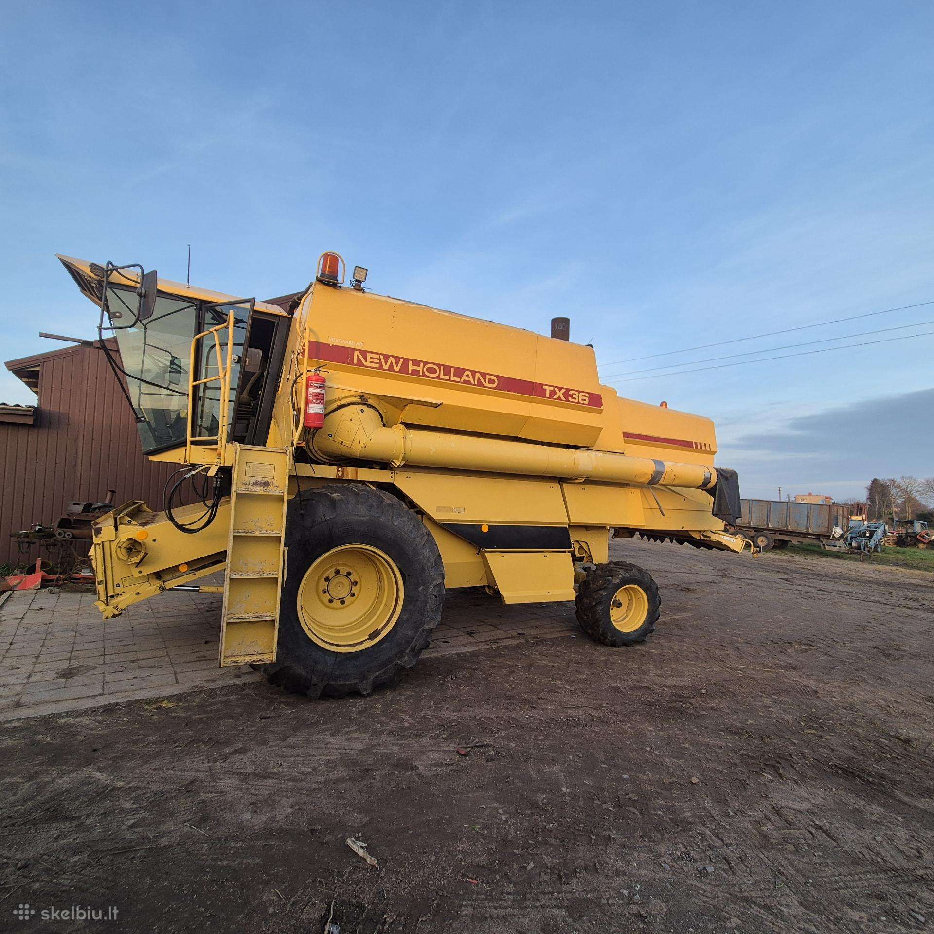New Holland 36, комбайны