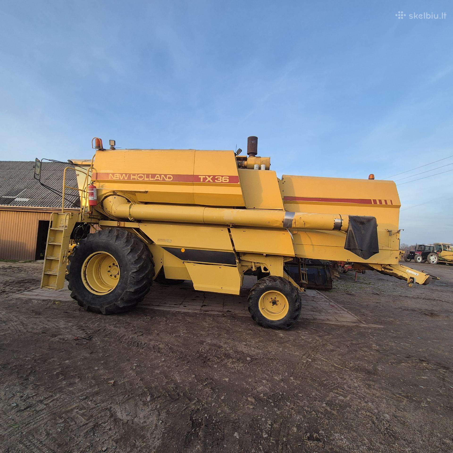 New Holland 36, комбайны