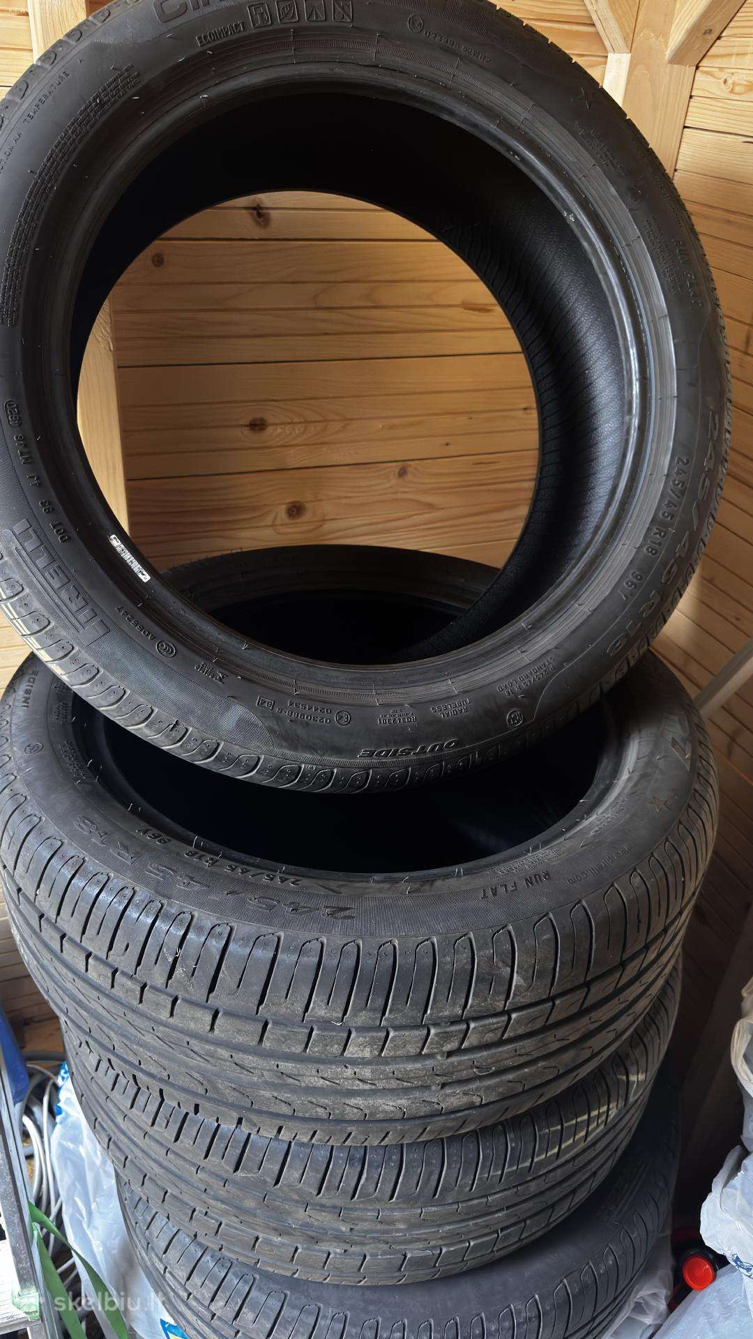 Pirelli, летние 245/45 R18