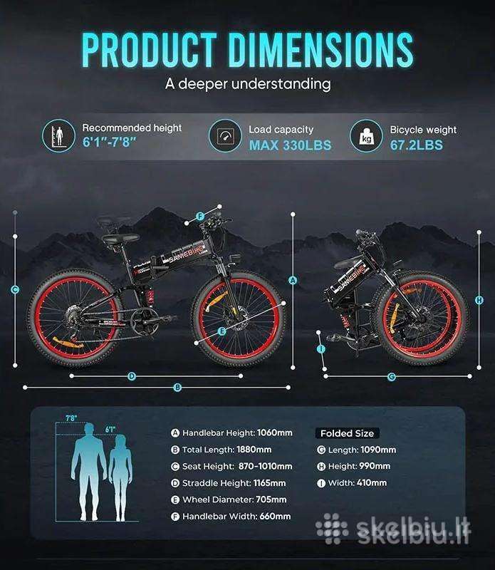 Electric bike SAMEBIKE 26″