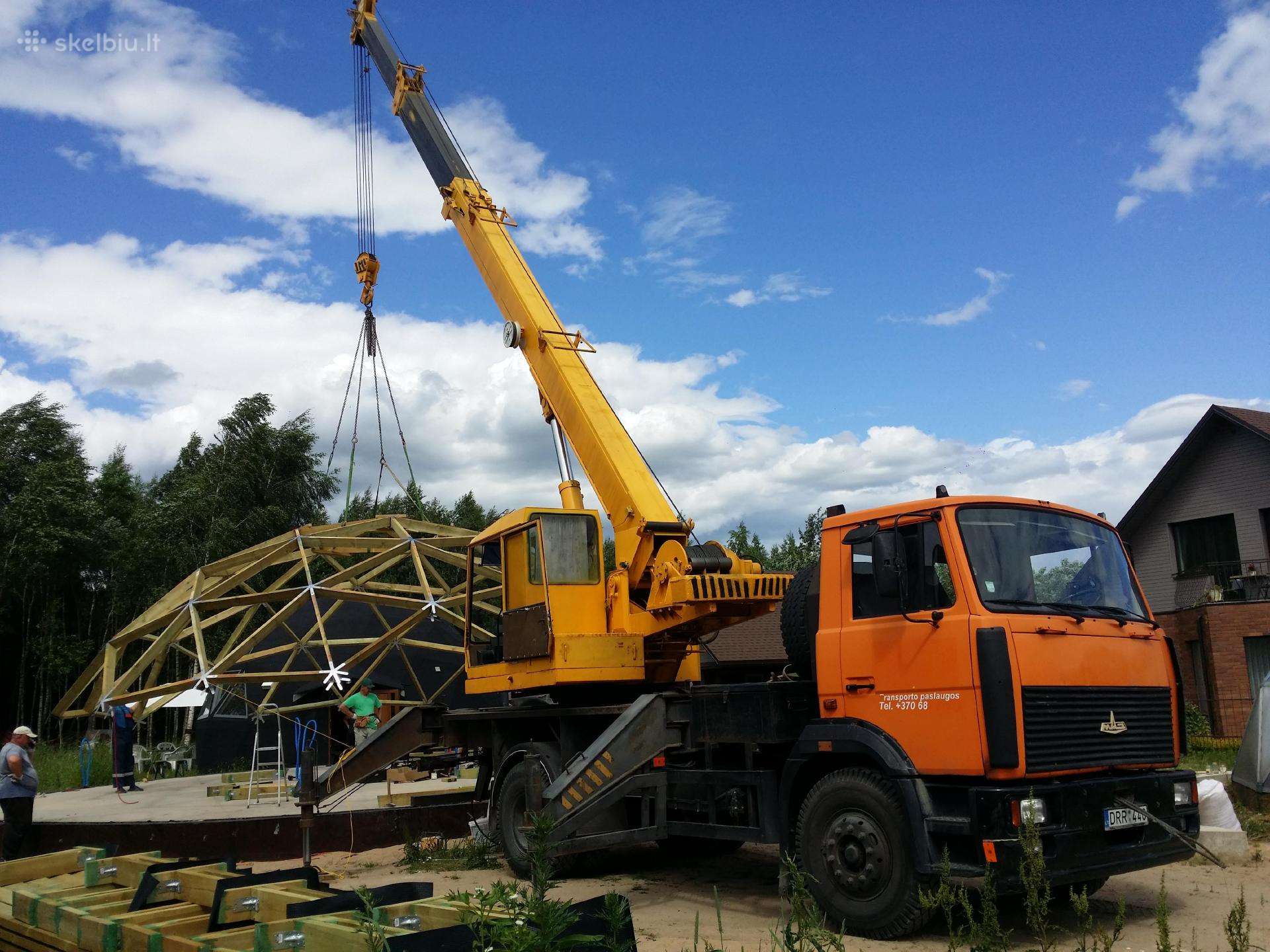 Autokrano paslaugos – Sudėtingi kėlimo darbai