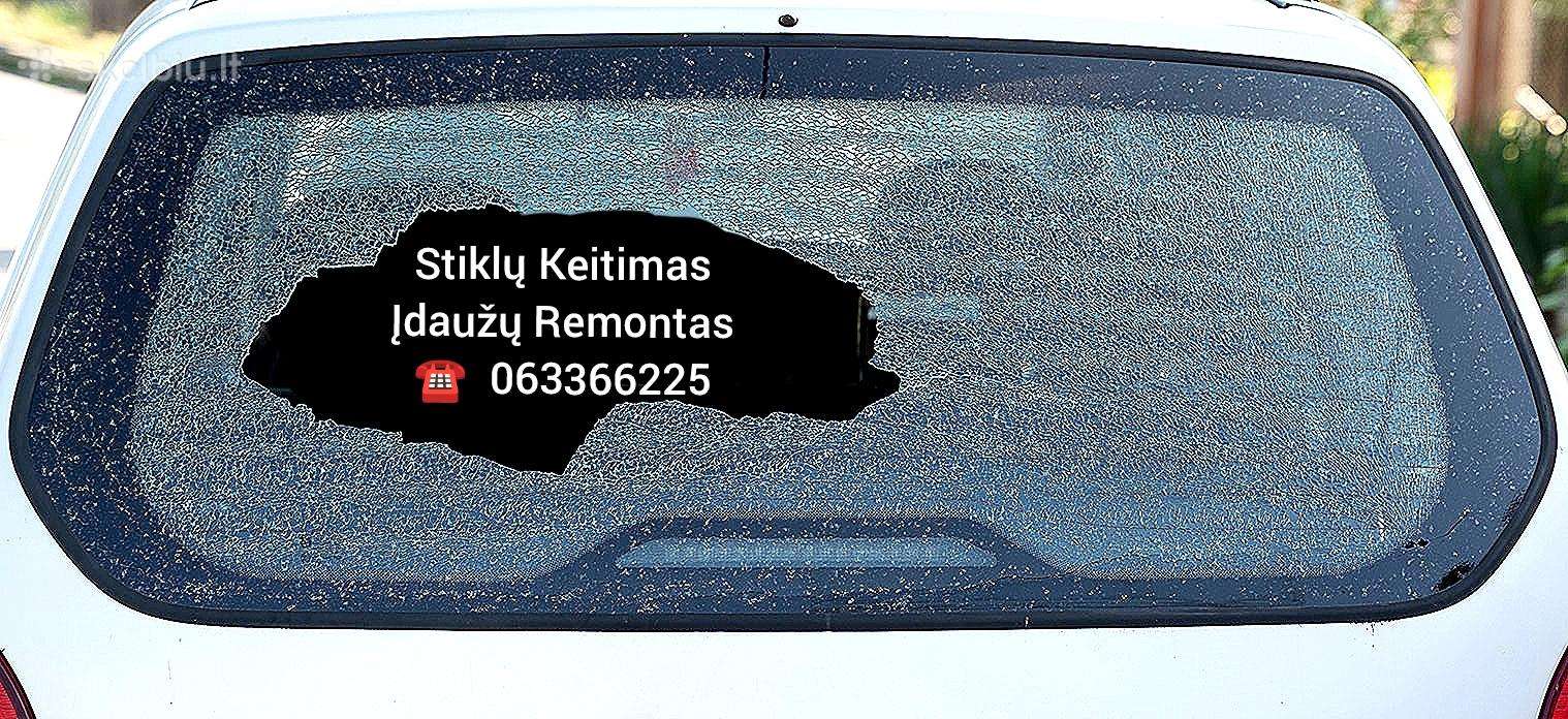 Stiklų Keitimas Įdaužų Remontas