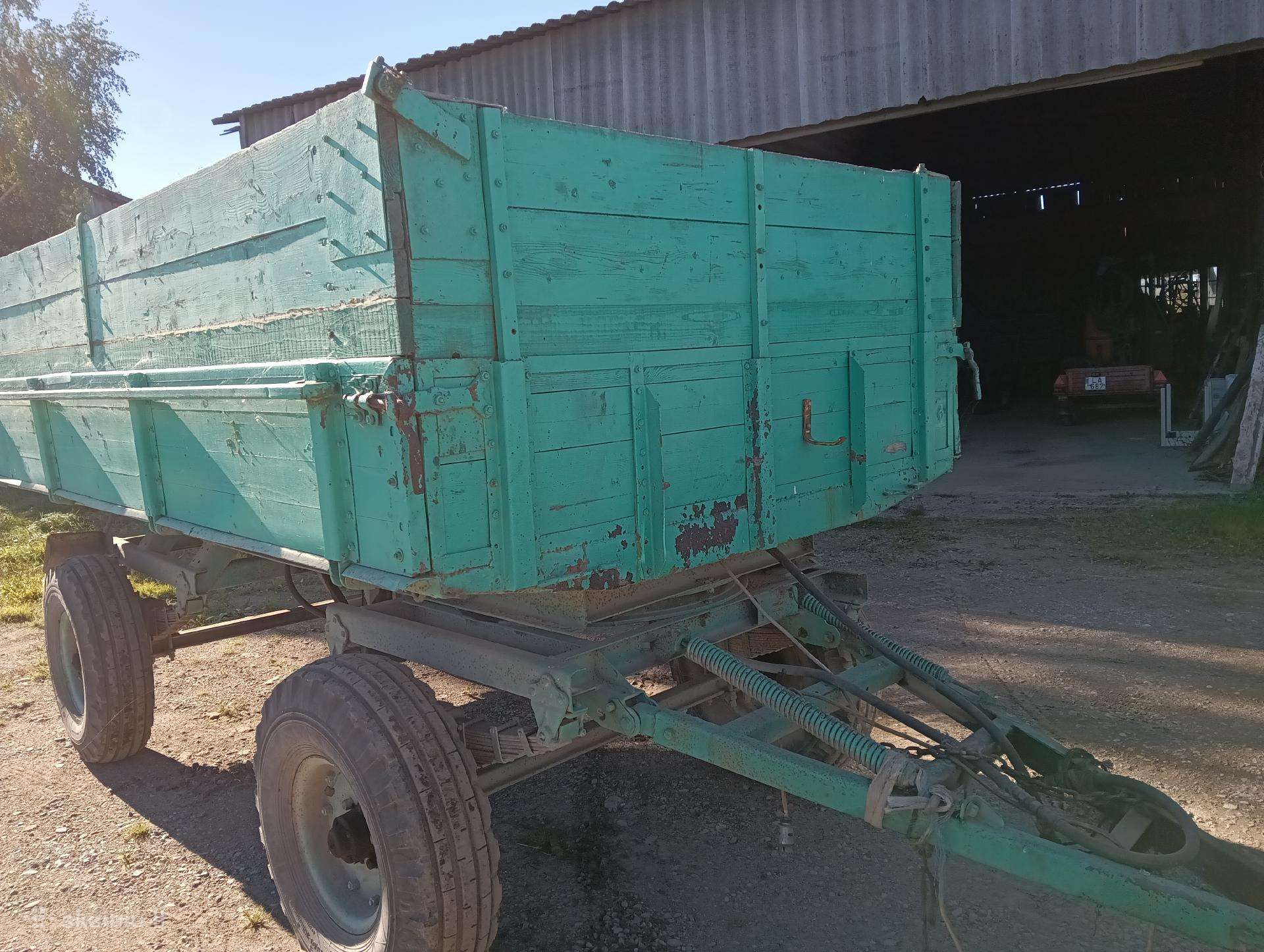1PTS, dropside with tarpaulin