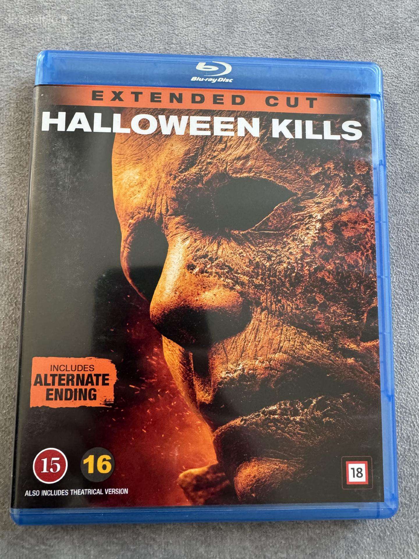 Halloween Kills Extended cut Blu-ray