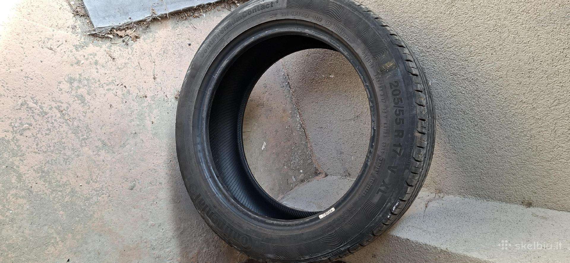 Continental, летние 205/55 R17
