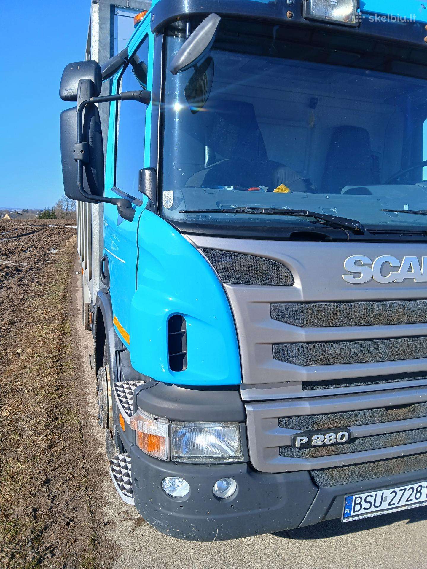 Scania P280, gyvulių pervežimo