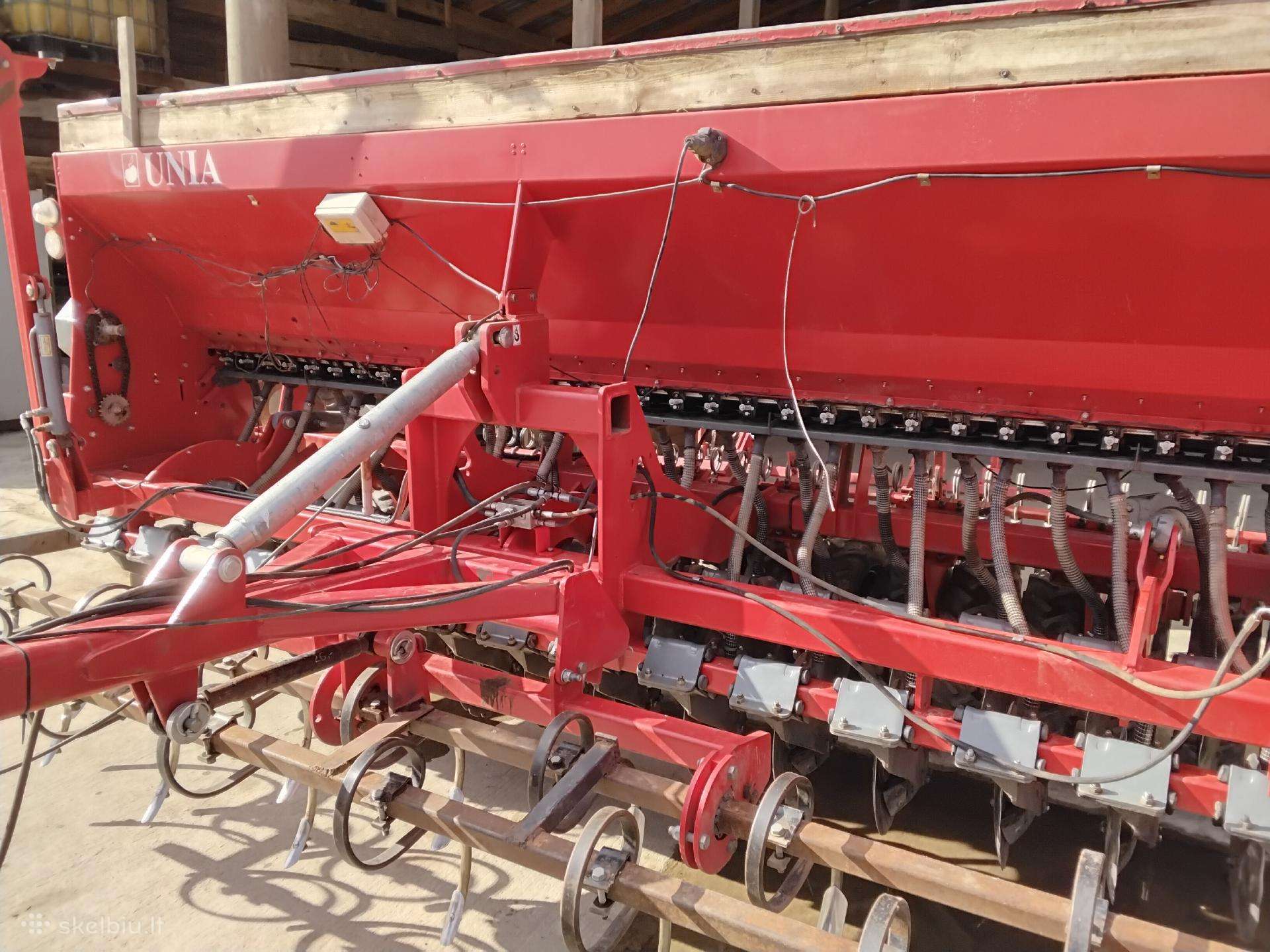 Unia Amber 1200, seeders, planters