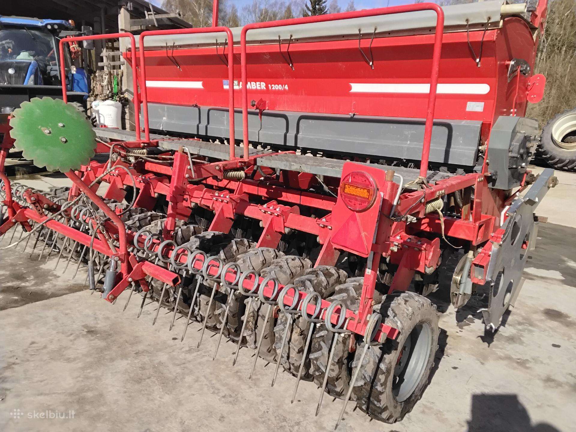 Unia Amber 1200, seeders, planters