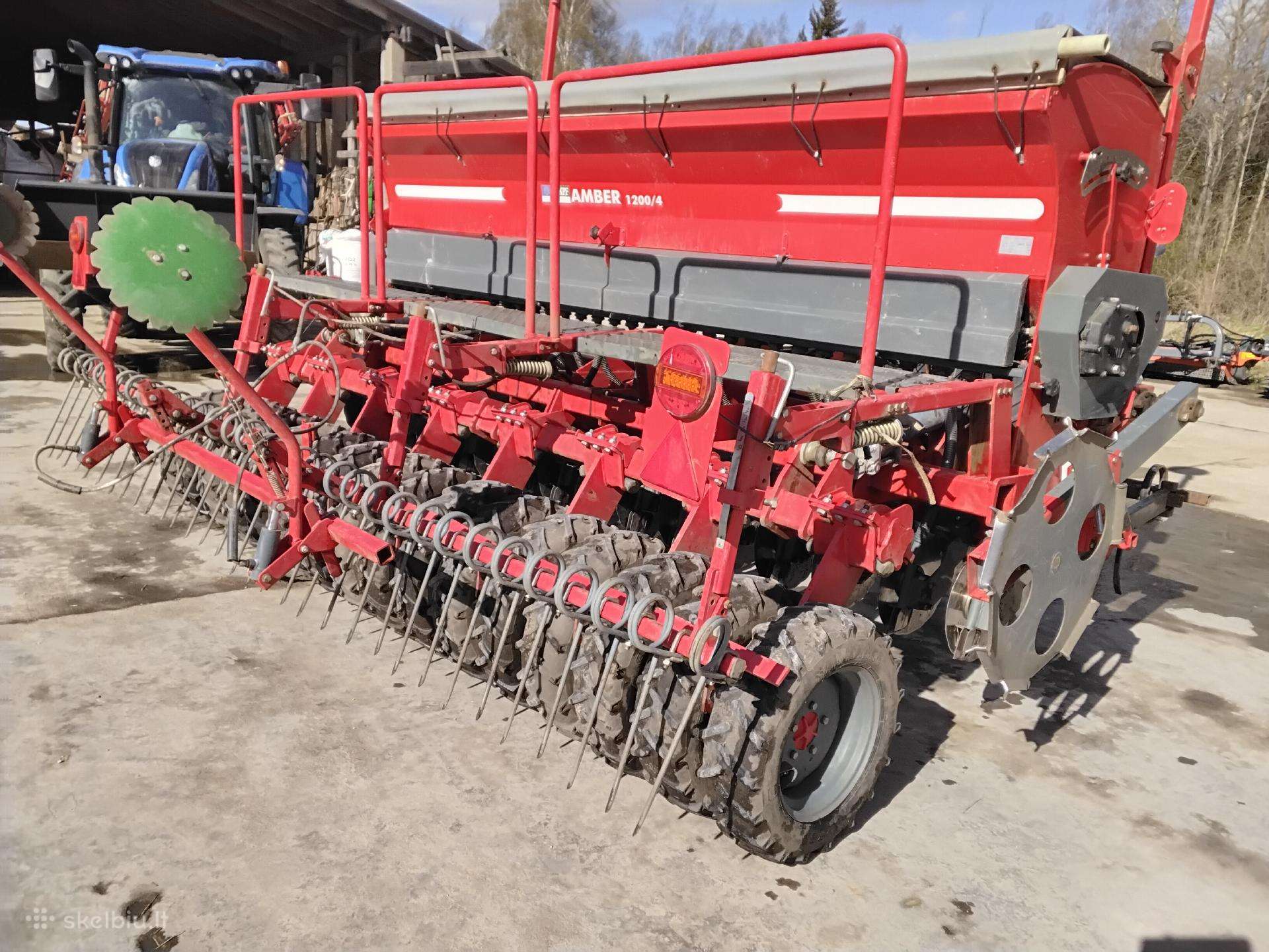 Unia Amber 1200, seeders, planters