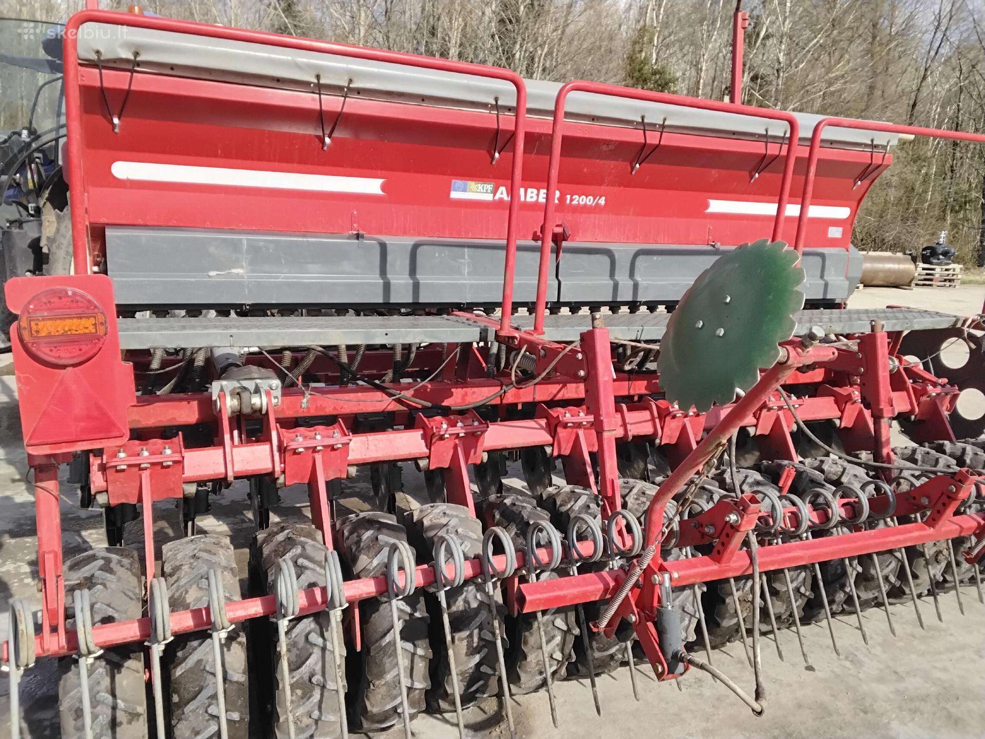 Unia Amber 1200, seeders, planters