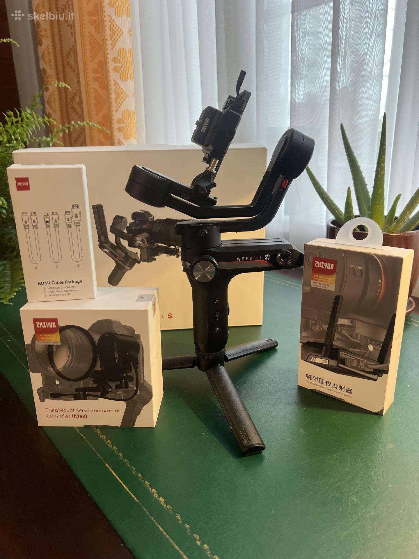 Zhiyun Weebill S (pilnas Follow Focus komplektas)