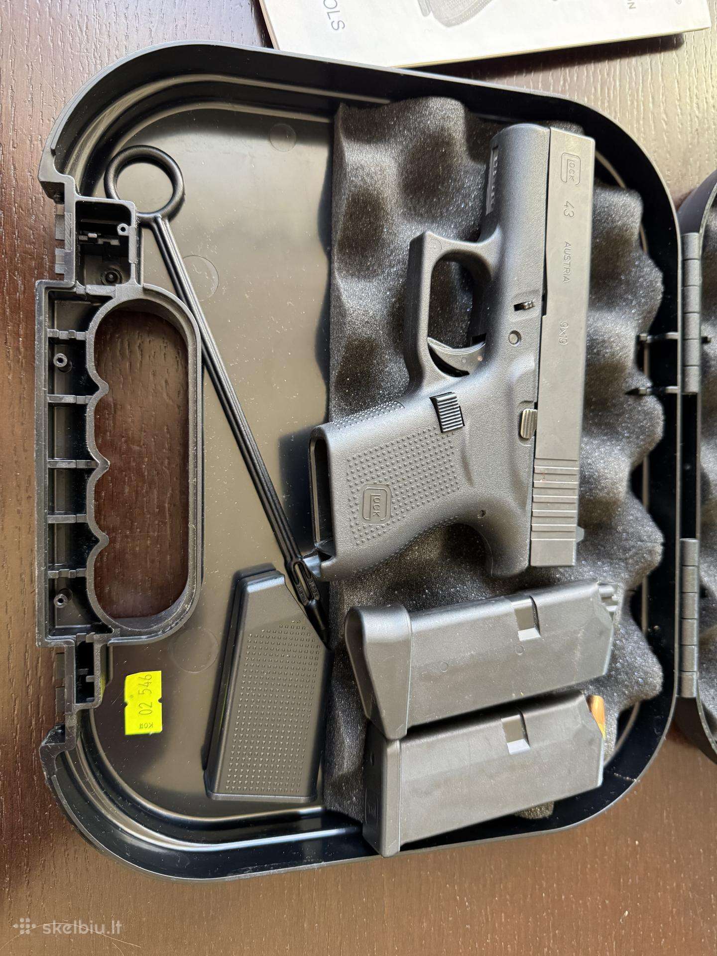 Glock 43, Walther P99,