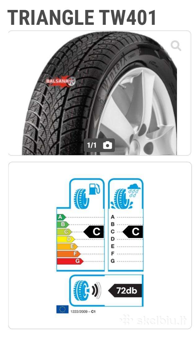 Triangle, winter 225/60 R16