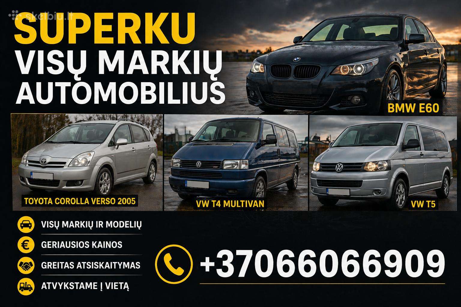 Automobiliu supirkimas