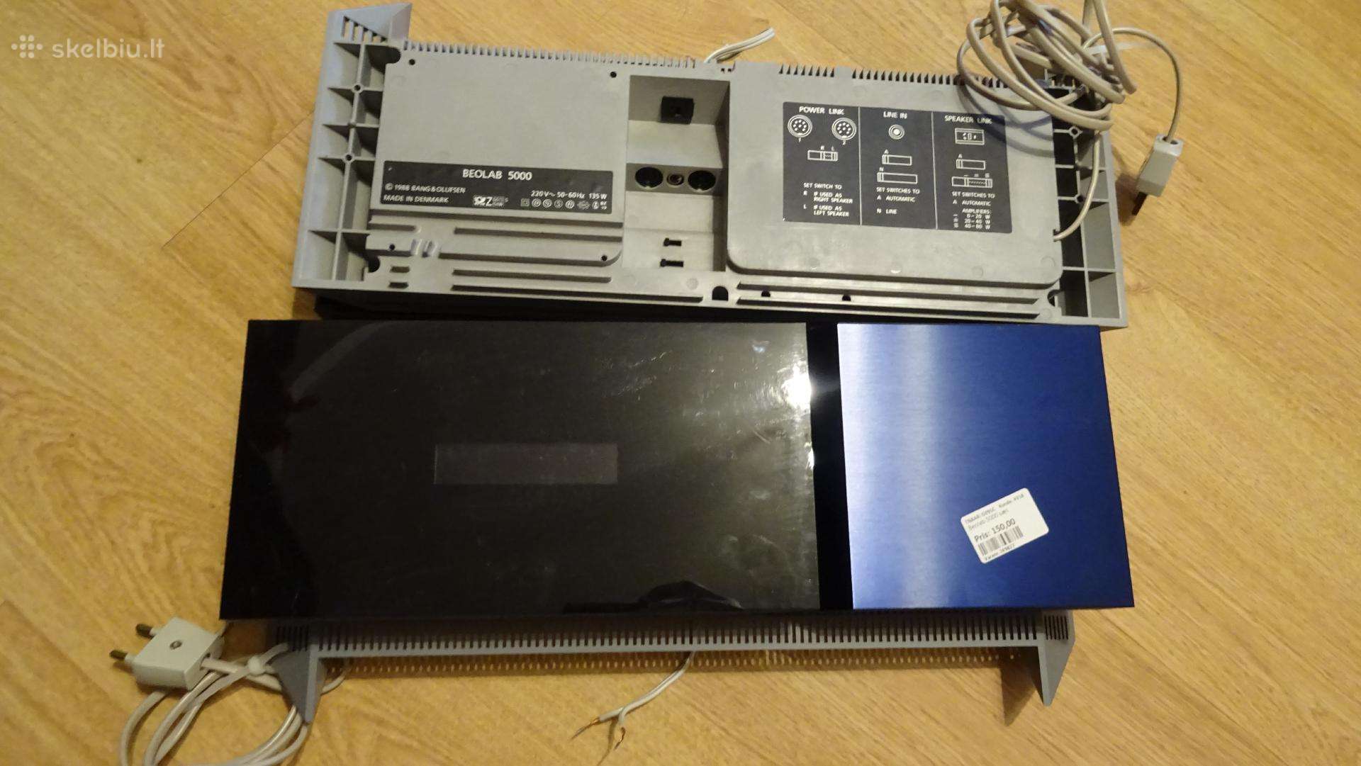 Bang Olufsen Beolab 5000 stiprintuvai